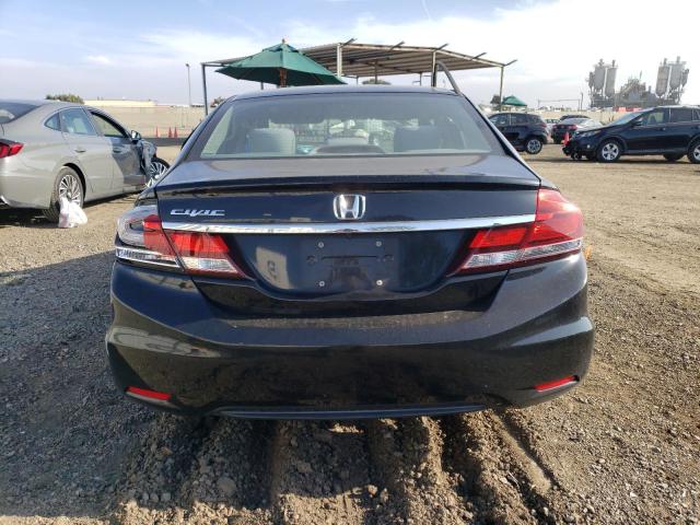 19XFB2F53FE708133 - 2015 HONDA CIVIC LX BLACK photo 6