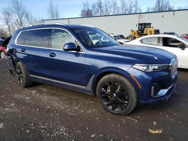 5UXCW2C01N9K67975 - 2022 BMW X7 XDRIVE40I BLUE photo 4