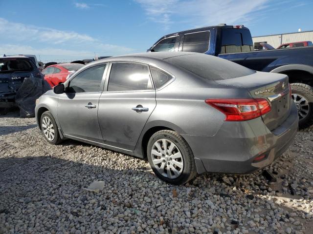 3N1AB7AP6KY400644 - 2019 NISSAN SENTRA S SILVER photo 2