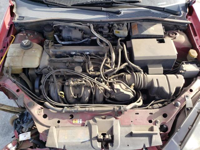 3FAFP31Z53R159594 - 2003 FORD FOCUS ZX3 RED photo 11