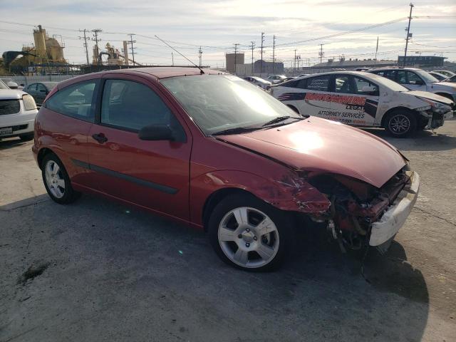 3FAFP31Z53R159594 - 2003 FORD FOCUS ZX3 RED photo 4