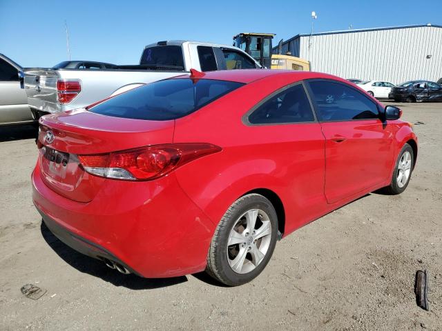 KMHDH6AE8DU008591 - 2013 HYUNDAI ELANTRA CO GS RED photo 3