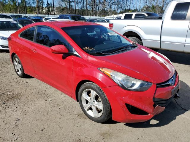 KMHDH6AE8DU008591 - 2013 HYUNDAI ELANTRA CO GS RED photo 4