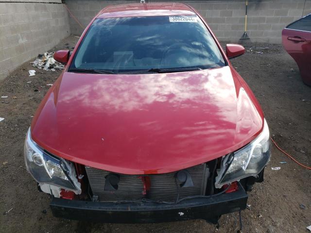 4T1BF1FK2DU693945 - 2013 TOYOTA CAMRY L RED photo 5