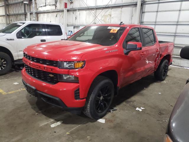 1GCPWBEH0KZ292061 - 2019 CHEVROLET SILVERADO C1500 CUSTOM RED photo 1