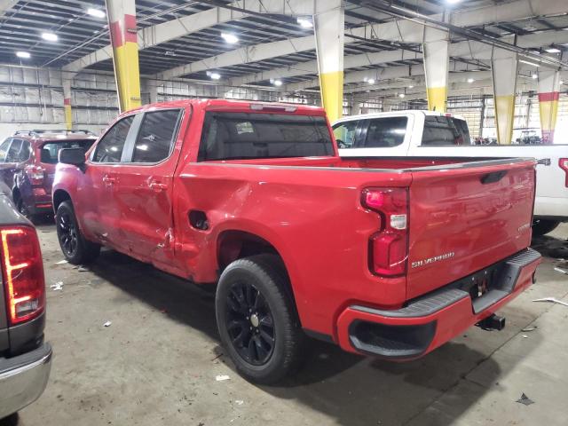 1GCPWBEH0KZ292061 - 2019 CHEVROLET SILVERADO C1500 CUSTOM RED photo 2