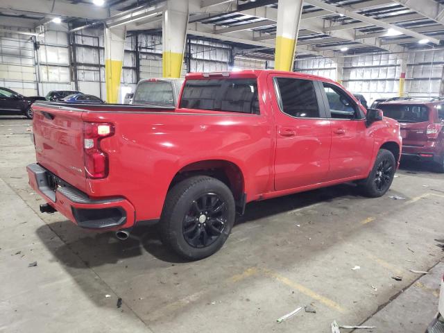 1GCPWBEH0KZ292061 - 2019 CHEVROLET SILVERADO C1500 CUSTOM RED photo 3