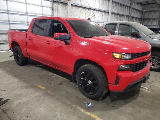 1GCPWBEH0KZ292061 - 2019 CHEVROLET SILVERADO C1500 CUSTOM RED photo 4