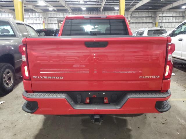 1GCPWBEH0KZ292061 - 2019 CHEVROLET SILVERADO C1500 CUSTOM RED photo 6