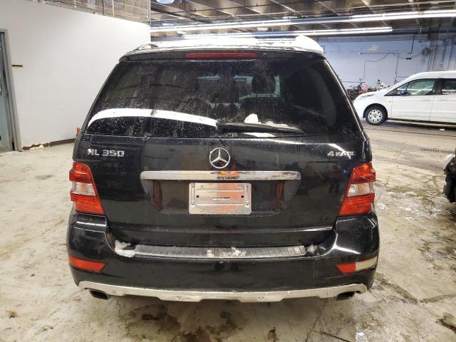 4JGBB8GB5BA717012 - 2011 MERCEDES-BENZ ML 350 4MATIC BLACK photo 6