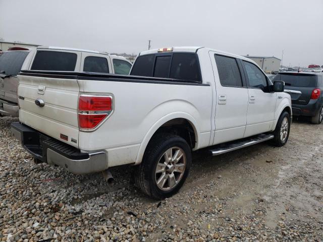 1FTFW1CV4AFD77645 - 2010 FORD F150 SUPERCREW WHITE photo 3