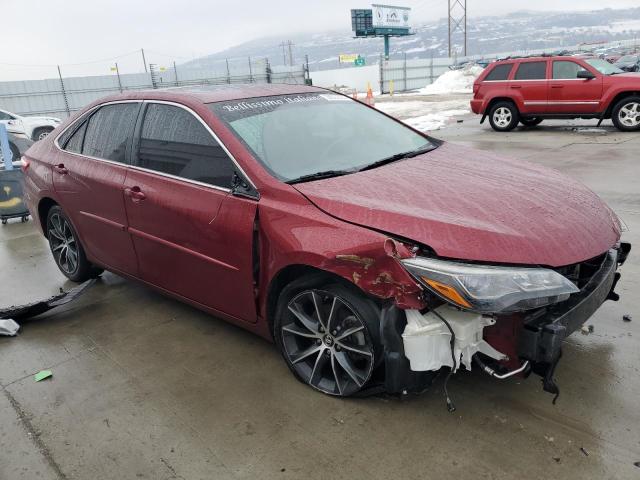 4T1BK1FK5HU585207 - 2017 TOYOTA CAMRY XSE MAROON photo 4