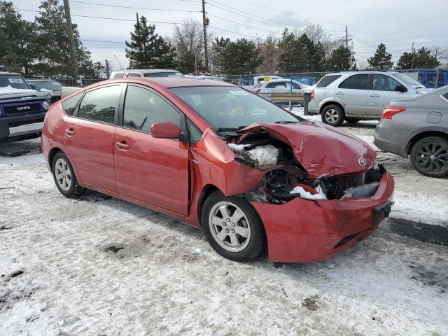 JTDKB20U393497929 - 2009 TOYOTA PRIUS RED photo 4