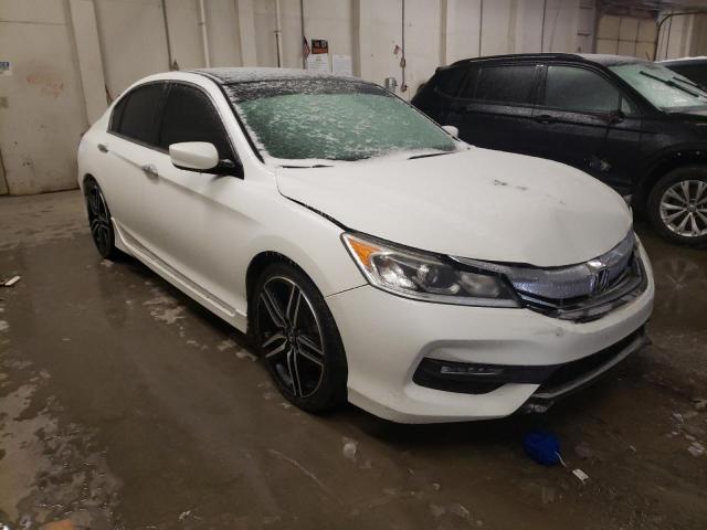 1HGCR2F13HA140095 - 2017 HONDA ACCORD SPORT SPECIAL EDITION WHITE photo 4