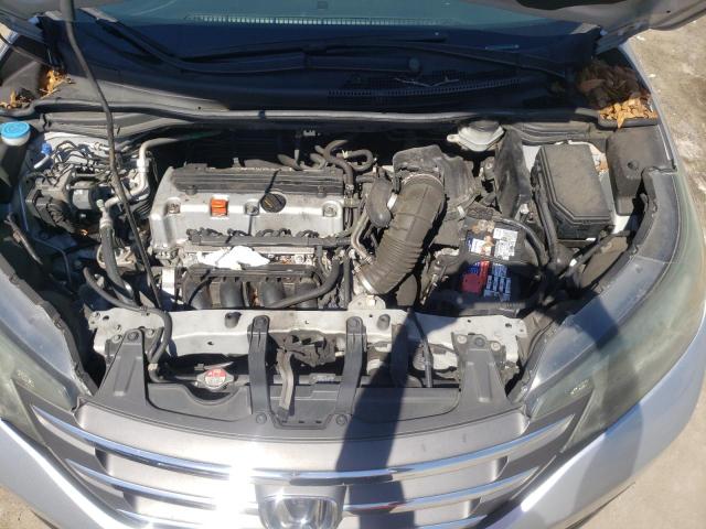 2HKRM3H75EH559374 - 2014 HONDA CR-V EXL SILVER photo 7