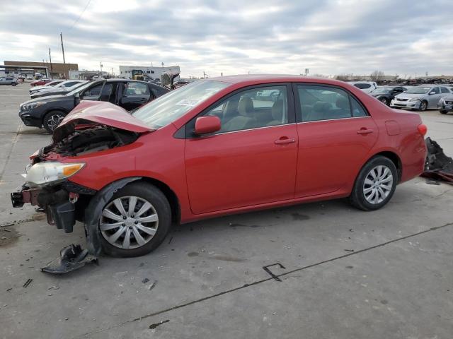5YFBU4EE3DP201802 - 2013 TOYOTA COROLLA BASE RED photo 1