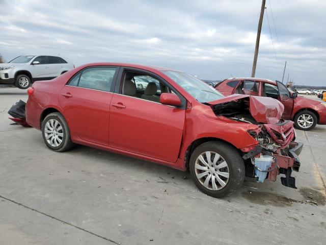 5YFBU4EE3DP201802 - 2013 TOYOTA COROLLA BASE RED photo 4