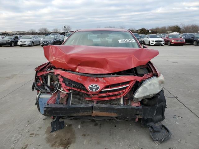 5YFBU4EE3DP201802 - 2013 TOYOTA COROLLA BASE RED photo 5