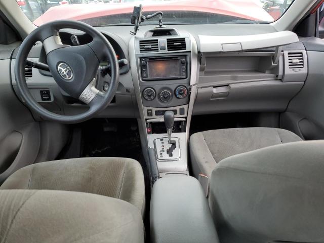 5YFBU4EE3DP201802 - 2013 TOYOTA COROLLA BASE RED photo 8