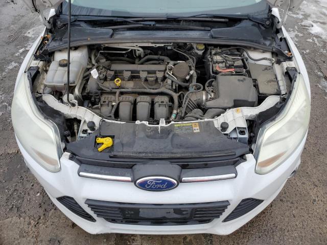 1FAHP3K27CL344125 - 2012 FORD FOCUS SE WHITE photo 11