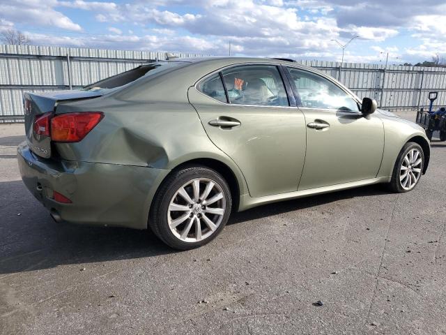 JTHCK262382024674 - 2008 LEXUS IS 250 GREEN photo 3