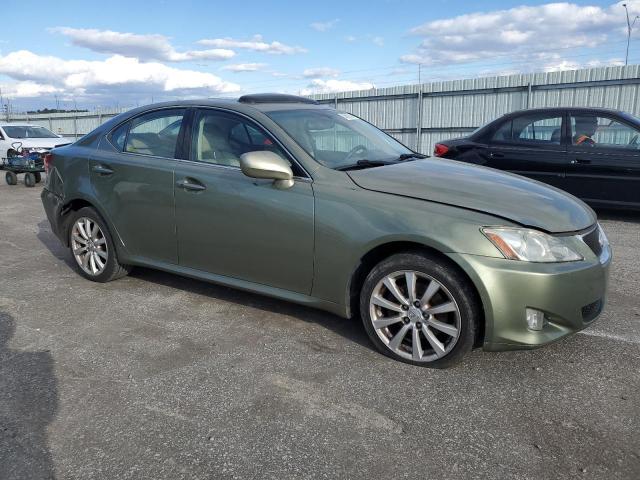 JTHCK262382024674 - 2008 LEXUS IS 250 GREEN photo 4