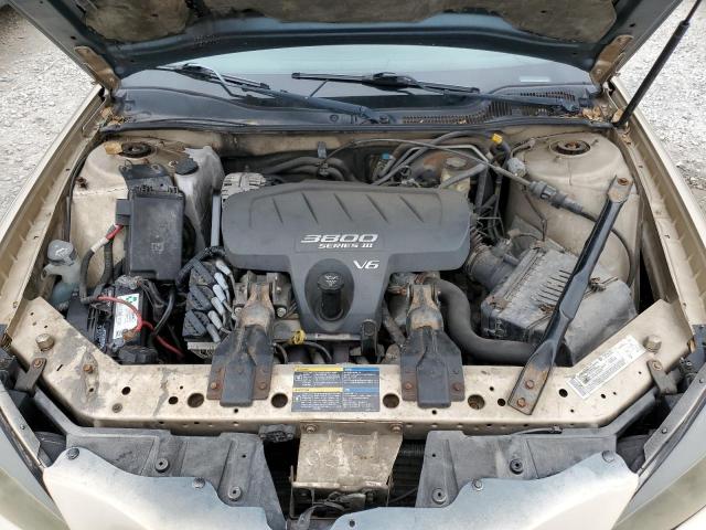 2G2WP522451214927 - 2005 PONTIAC GRAND PRIX TAN photo 11