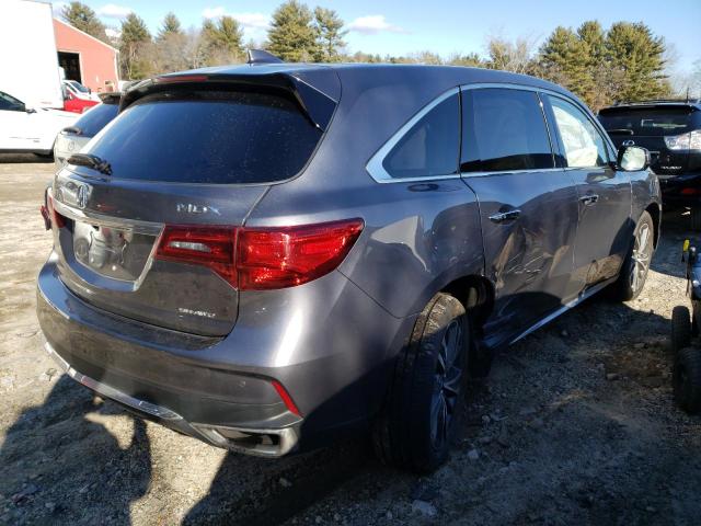 5J8YD4H53LL008841 - 2020 ACURA MDX TECHNOLOGY GRAY photo 3