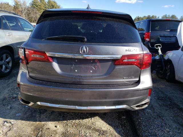 5J8YD4H53LL008841 - 2020 ACURA MDX TECHNOLOGY GRAY photo 6