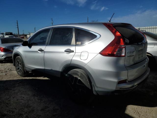 2HKRM3H4XGH535726 - 2016 HONDA CR-V SE SILVER photo 2