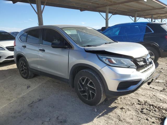 2HKRM3H4XGH535726 - 2016 HONDA CR-V SE SILVER photo 4