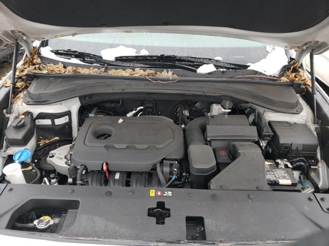 5NMS33AD4KH066802 - 2019 HYUNDAI SANTA FE SEL Արծաթագույն լուսանկար 12