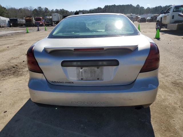 2G2WP552161259935 - 2006 PONTIAC GRAND PRIX SILVER photo 6