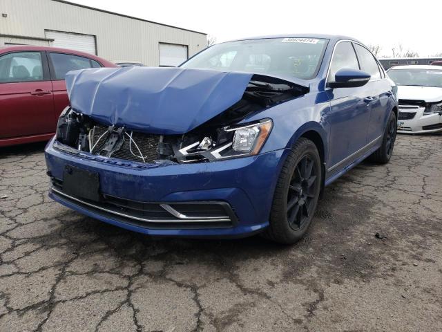 1VWAT7A38GC051135 - 2016 VOLKSWAGEN PASSAT S BLUE photo 1