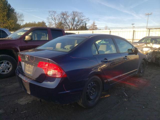 1HGFA15576L029991 - 2006 HONDA CIVIC lx LX BLUE photo 3