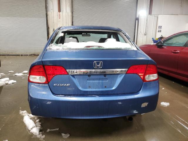 19XFA1F54AE015402 - 2010 HONDA CIVIC LX BLUE photo 6