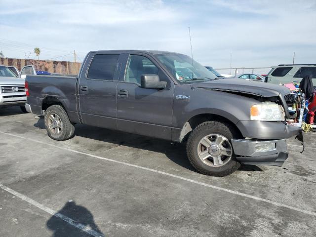 1FTPW12515KD02193 - 2005 FORD F150 SUPERCREW GRAY photo 4