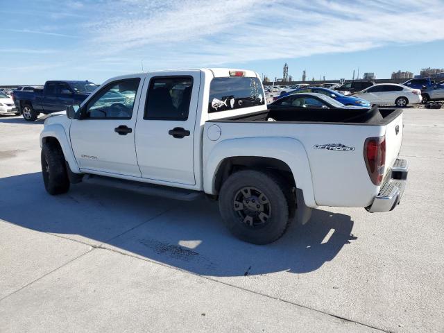 1GTDS136658106396 - 2005 GMC CANYON WHITE photo 2