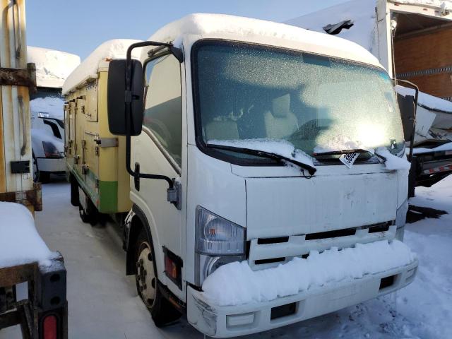 54DC4W1C8FS800910 - 2015 ISUZU NPR HD WHITE photo 1