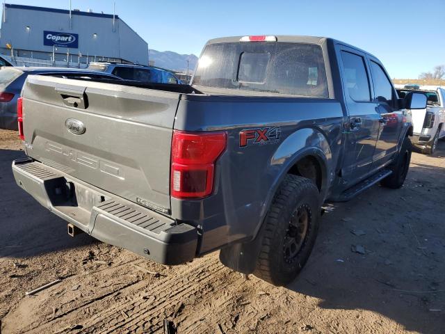 1FTEW1EG0JFD69925 - 2018 FORD F150 SUPERCREW GRAY photo 3