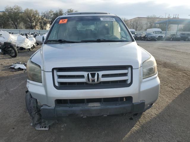 2HKYF18647H519615 - 2007 HONDA PILOT EXL SILVER photo 5