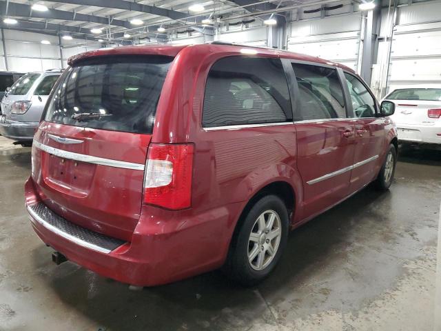 2C4RC1BG6CR136903 - 2012 CHRYSLER TOWN & COU TOURING RED photo 3