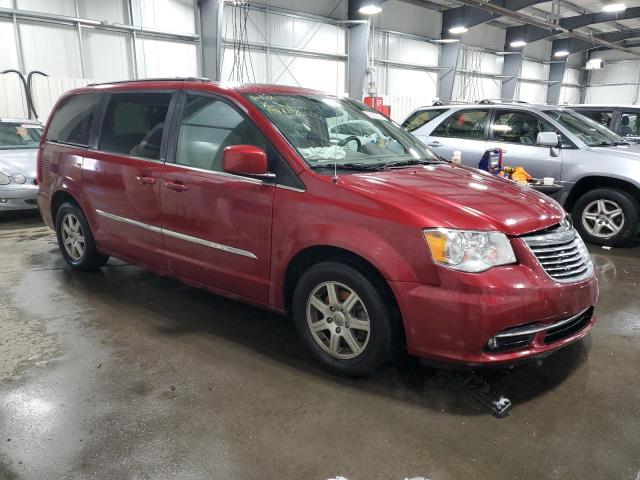 2C4RC1BG6CR136903 - 2012 CHRYSLER TOWN & COU TOURING RED photo 4