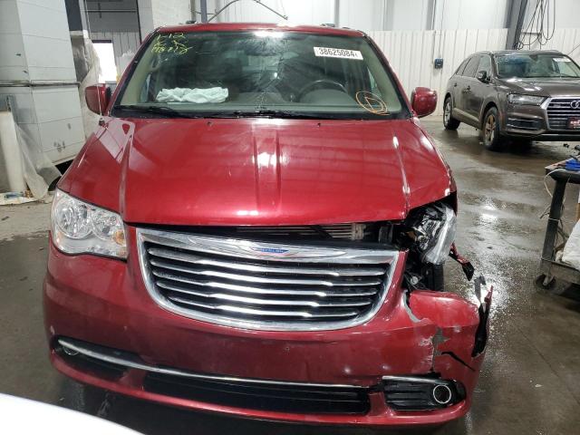 2C4RC1BG6CR136903 - 2012 CHRYSLER TOWN & COU TOURING RED photo 5