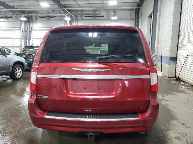 2C4RC1BG6CR136903 - 2012 CHRYSLER TOWN & COU TOURING RED photo 6