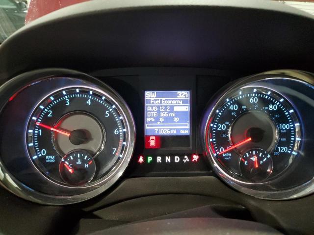 2C4RC1BG6CR136903 - 2012 CHRYSLER TOWN & COU TOURING RED photo 9