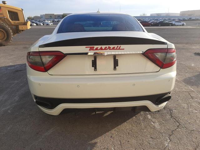 ZAM45VLA2E0083275 - 2014 MASERATI GRANTURISM S WHITE photo 6