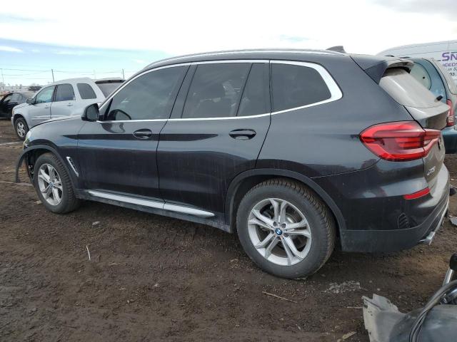 5UXTR9C52KLE20568 - 2019 BMW X3 XDRIVE30I BLACK photo 2