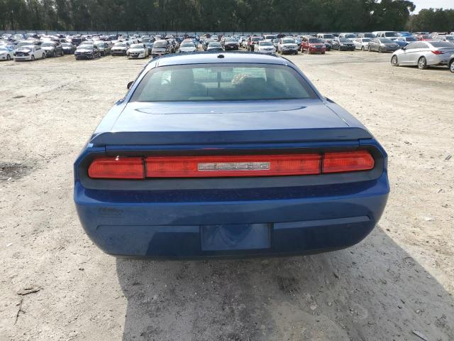 2B3LJ44V69H522133 - 2009 DODGE CHALLENGER SE BLUE photo 6