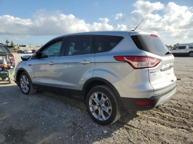 1FMCU0HX6DUD71404 - 2013 FORD ESCAPE SEL SILVER photo 2